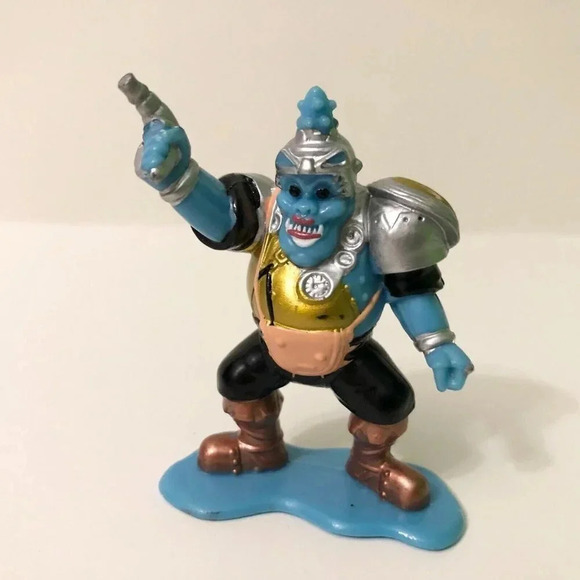 Vtg 1993 Mighty Morphin Power Rangers Squatt Mini PVC Figure Bandai Cake Topper - Picture 7 of 7